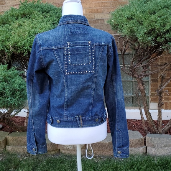 Richcow Jeans(RJ) Women's Blue Jean Jacket - Picture 5 of 16